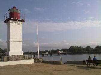 Lighthouse in Salacgriva